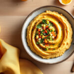 Puré de garbanzos al orégano