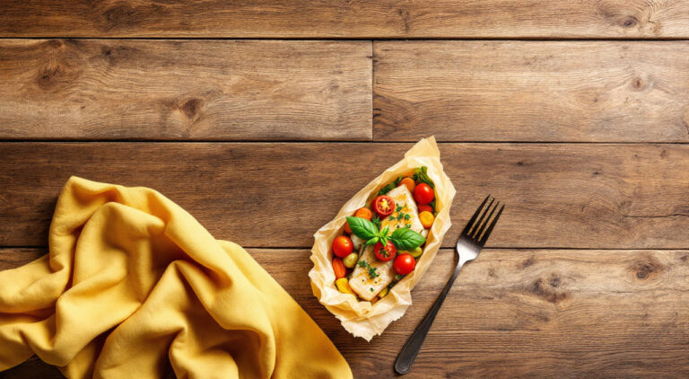Rape en papillote