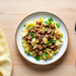 Repollo con carne picada