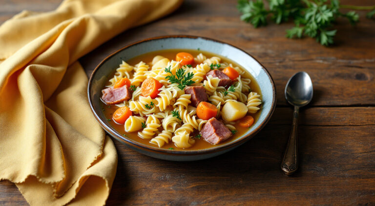 Repollo con pasta