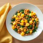 Revuelto de garbanzos