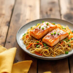 Salmon a la oriental
