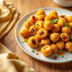 Surtido de aceitunas empanadas