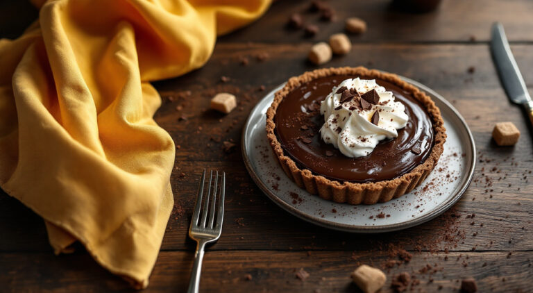 Tarta de chocolate sin horno