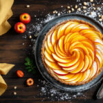 Tarta de manzana con crema pastelera