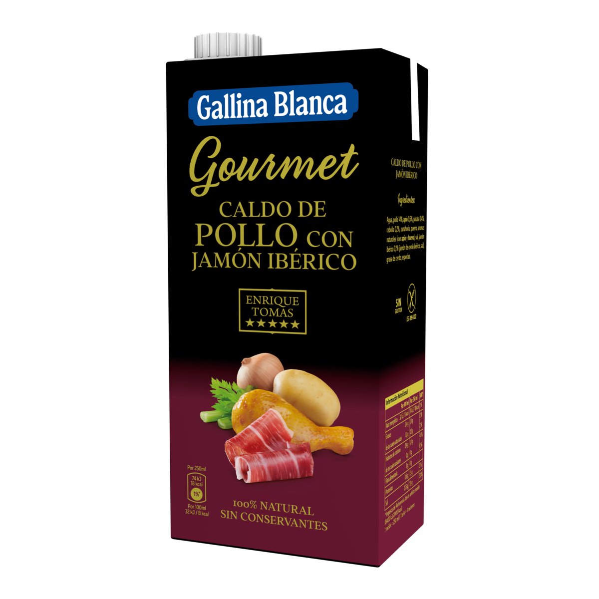caldo-gourmet-de-pollo-con-jamon-enrique-tomas