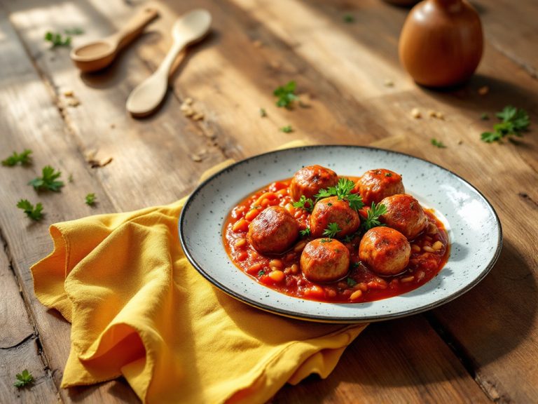 Albóndigas en salsa