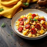 Alubias con chorizo