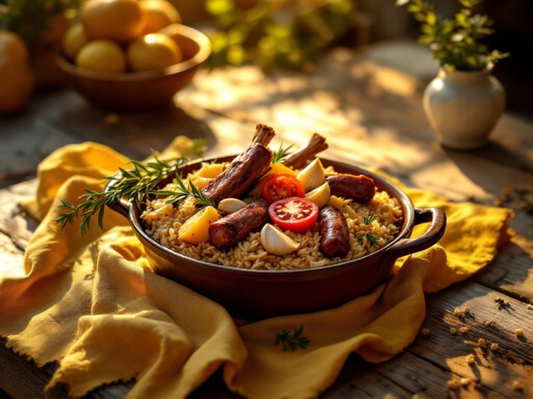 Arroz al horno