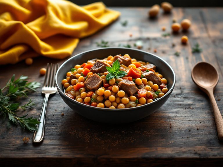 Callos con garbanzos