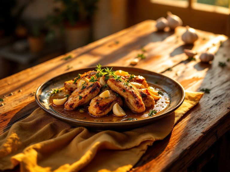 Pollo al Ajillo